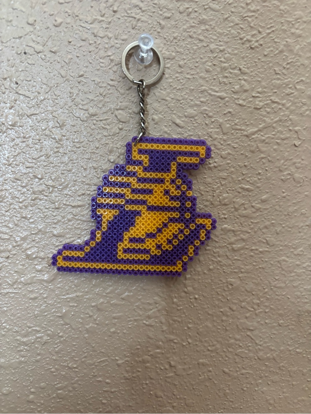 Perler Bead Keychain